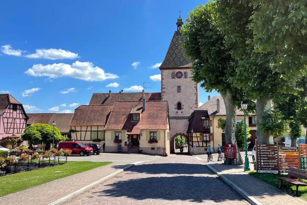 Vue Splendide Au Coeur Des Vignes Apartment Bergheim Exterior photo